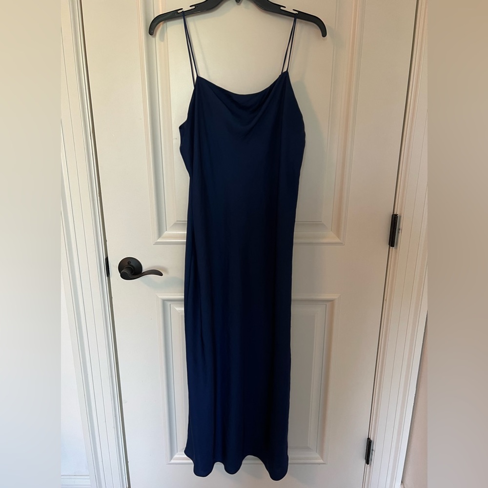 Banana Republic Blue Slip Dress